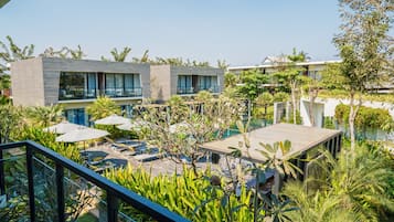 Junior-suite - udsigt til pool | Udsigt fra værelset