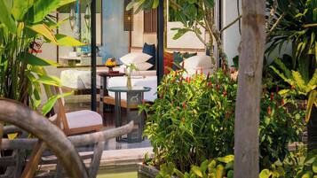 Family Room, Pool View | Balcony view