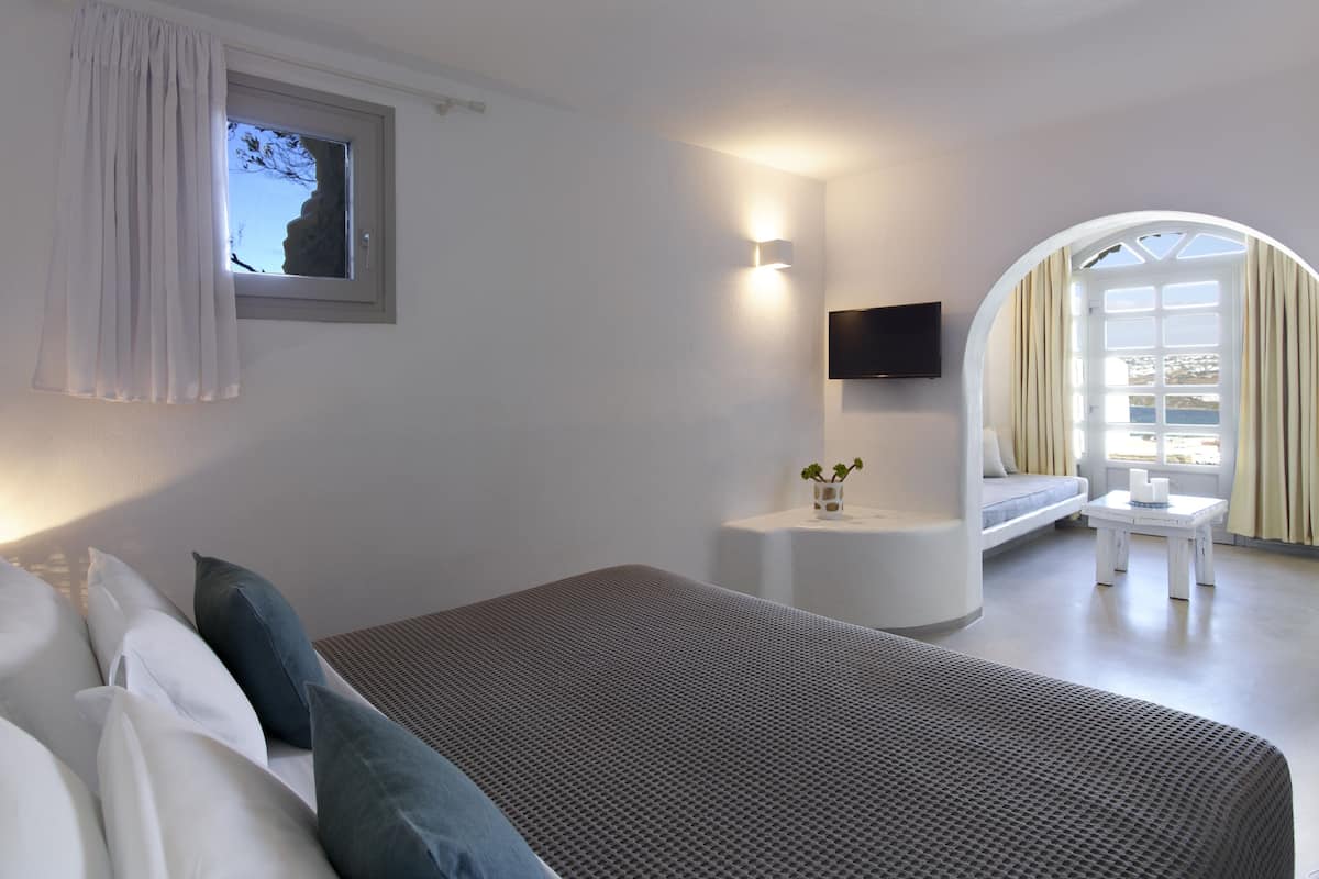 One Bedroom Studio Sea View No 5 | 2 camere, biancheria da letto di alta qualità, minibar