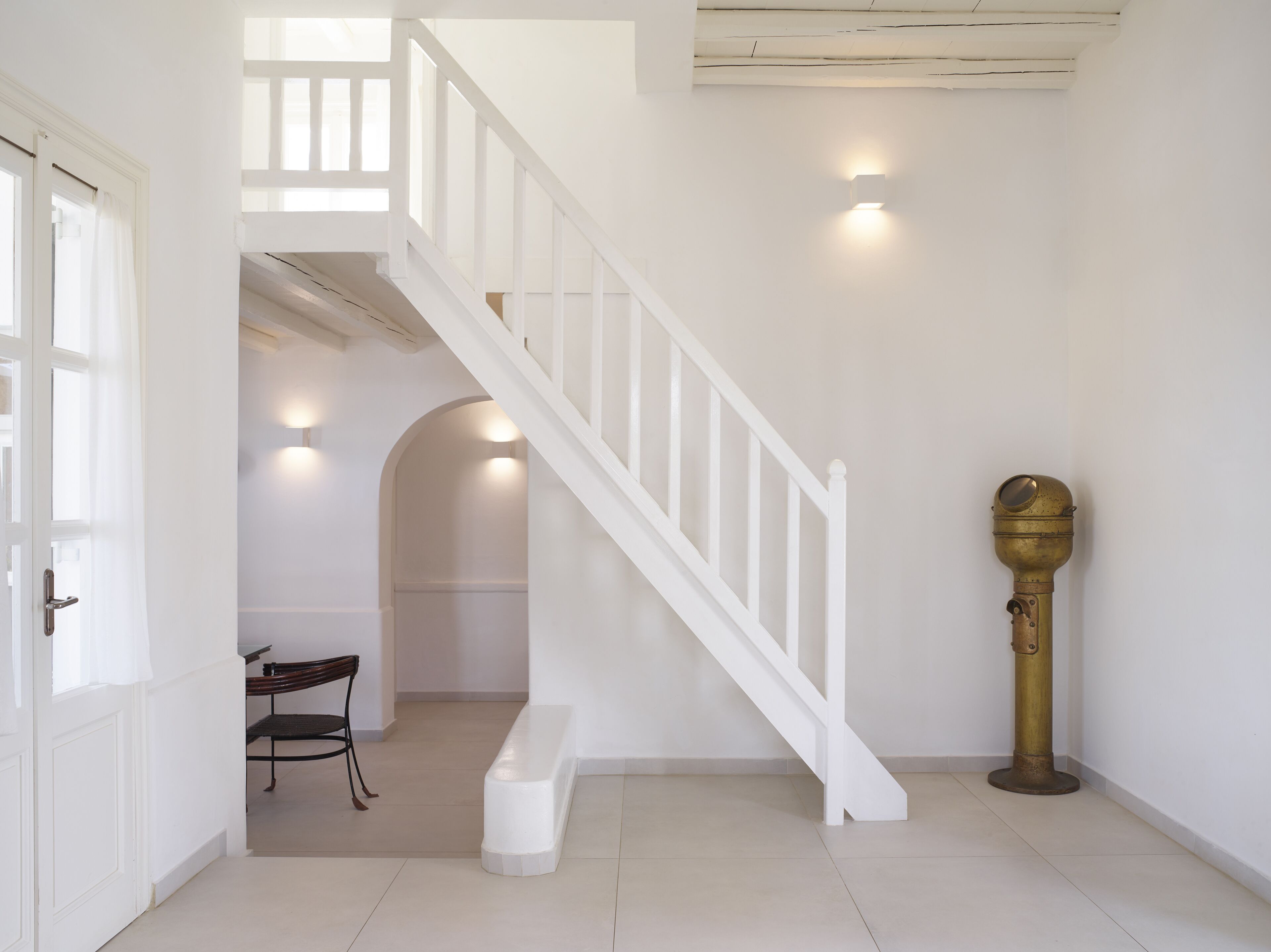 two bedroom villa sea view no 4 | living area | 32-inch flat-screen tv with digital channels, tv, netflix