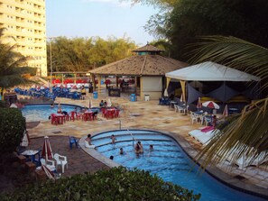 9 outdoor pools - Apartamento Grand Dolphin - Férias em Caldas Novas (Caldas Novas)