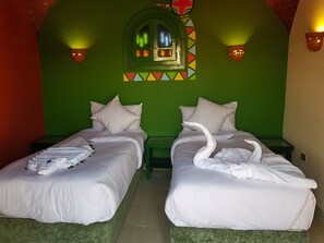 Wifi gratis y ropa de cama