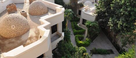 Blick auf den Garten