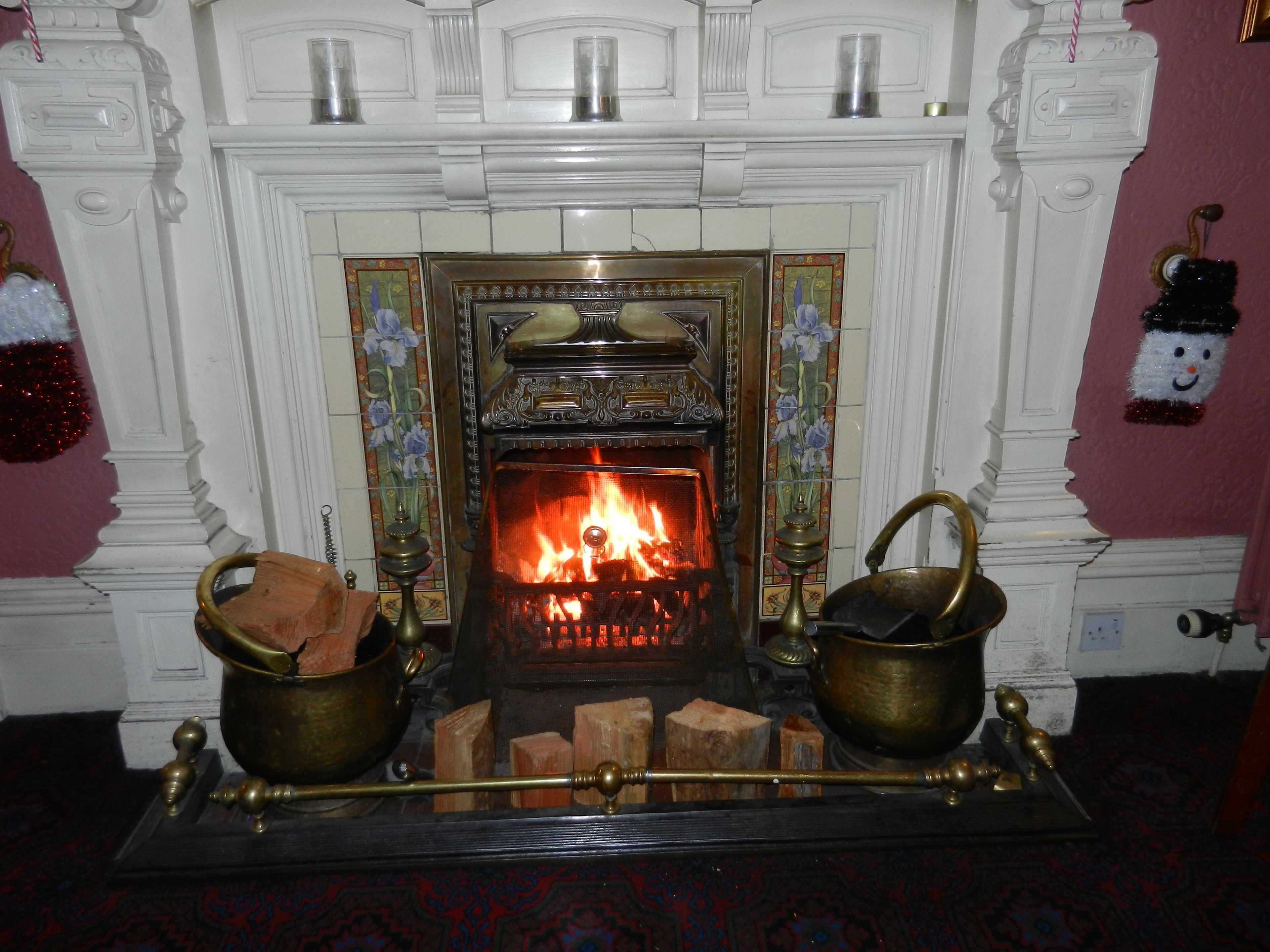fireplace