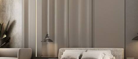 1 soverom, sengetøy i egyptisk bomull og sengetøy av topp kvalitet