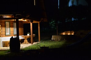 Front of property - evening/night