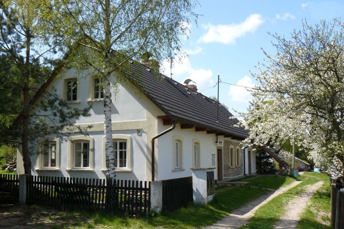 Appartement, coin cuisine, vue jardin (Vejminek) | 1 chambre, bureau, lits bébé (gratuits), lits pliants/supplémentaires
