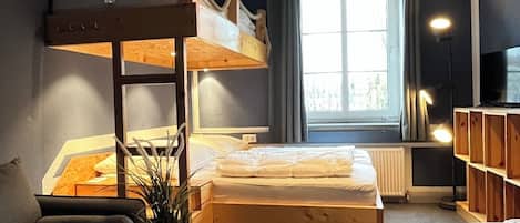 Individually furnished, desk, blackout curtains, free WiFi