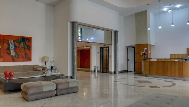 Sala de estar en el lobby