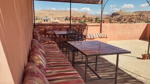 Terrace/patio - Maison d'hôtes Nouflla (Aït Benhaddou)