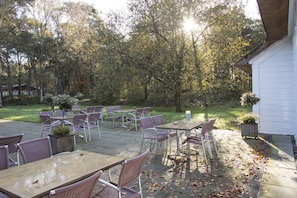 Blick von der Unterkunft