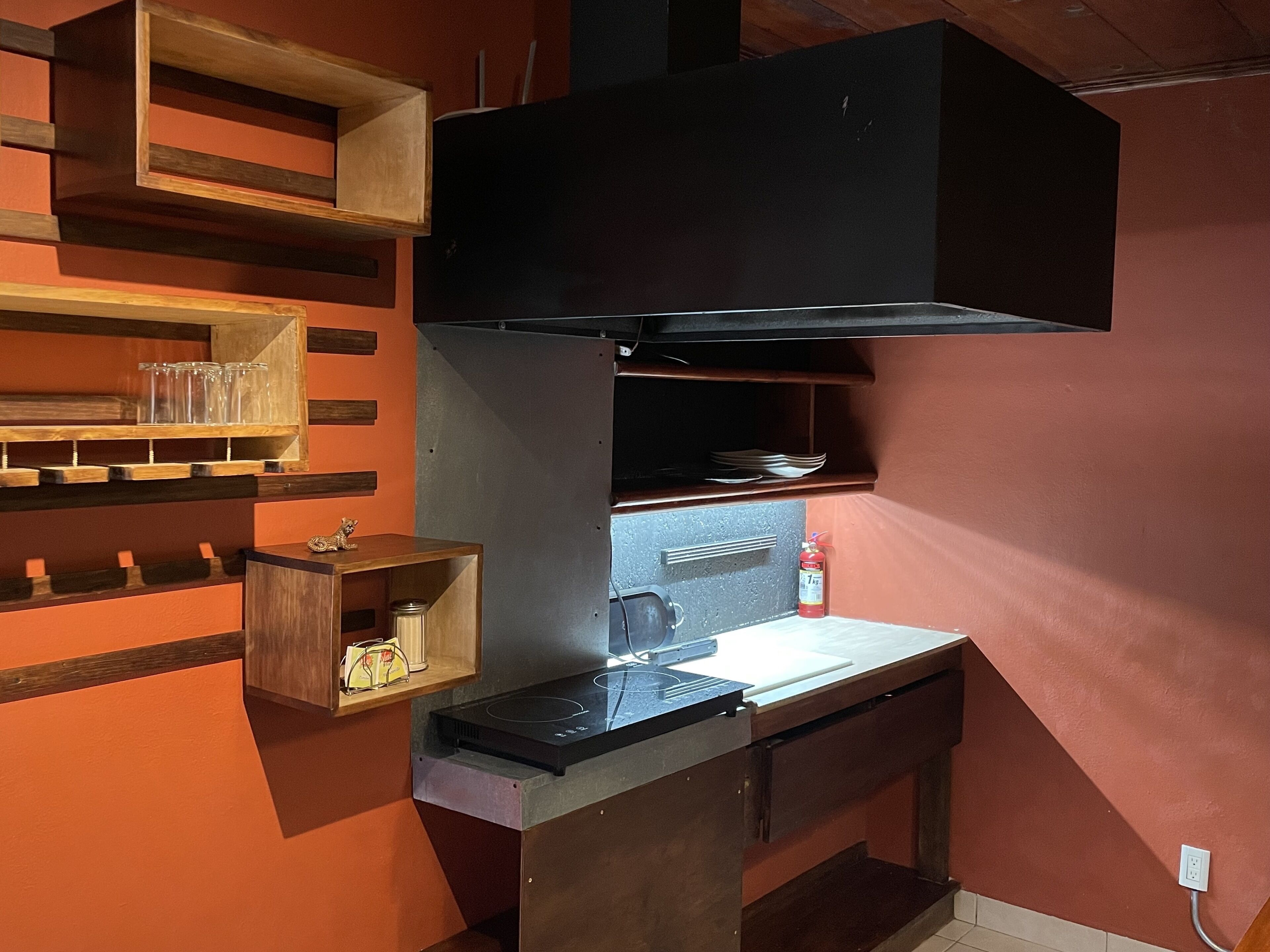 studio suite, 2 queen beds | private kitchen | fridge