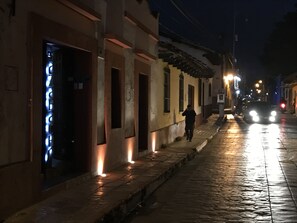 Front of property – evening/night