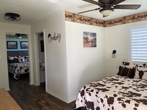 Junior Double Room | Individually decorated, individually furnished, desk, iron/ironing board - Horseshoe Riverside Lodge (Canyon Lake)