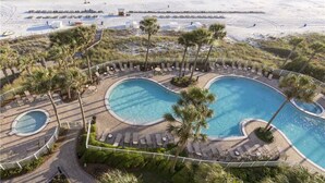 Condo, 2 Bedrooms, Beach View | Outdoor pool