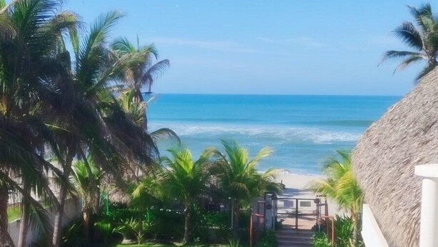 Outdoor wedding area - Hotel Quinta Diamante - Barra vieja  (Acapulco)