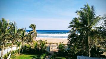 Private beach nearby