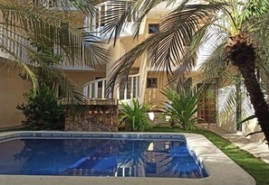 Terrace/patio - Hotel Quinta Diamante - Barra vieja  (Acapulco)