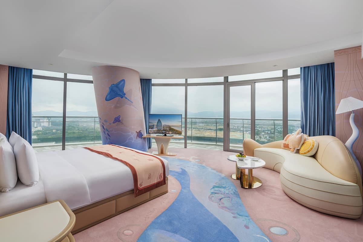 beluga family ocean view suite(unlimited free entry to water park & lost chambers+imperial club) | view from room