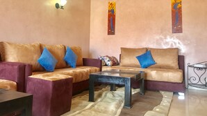 Living area - Majorelle Luxury Appartement (Marrakech)