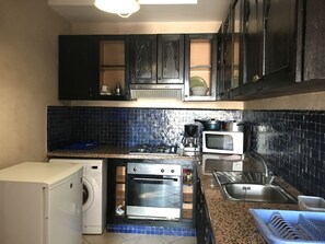 Departamento Deluxe, 2 habitaciones | Cocina privada