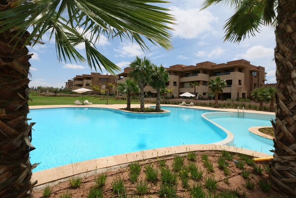 Outdoor pool - Sabor Appartement City Golf (Marrakech)
