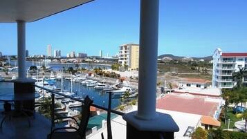 Family Condo, 3 Bedrooms, Marina View, Poolside | View from room