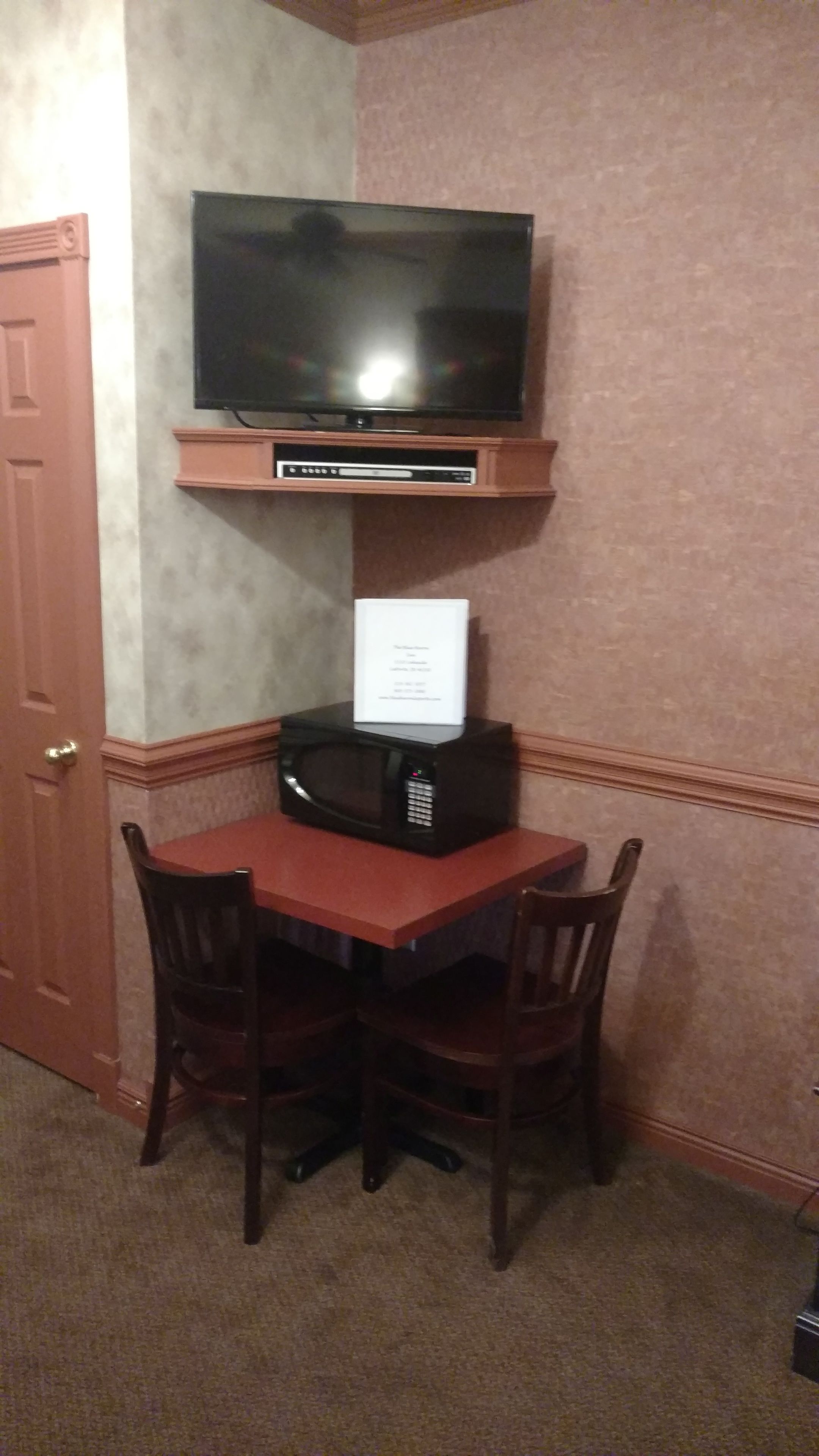 tb backview | in-room dining