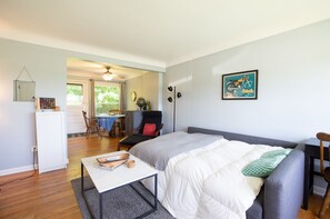 Condo, 2 Bedrooms | Living room - Two Bedroom West Stadium Bungalow - Unit 524 (Ann Arbor)