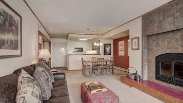 Condo, 1 Bedroom | Living area | TV