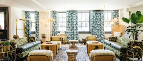 Zona de estar del vestíbulo