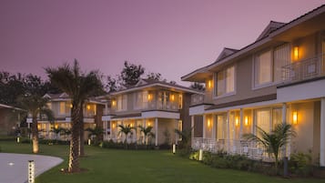 Front of property – evening/night