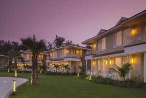 Front of property – evening/night