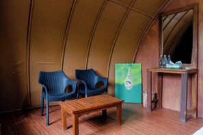 Glamping Tent | 1 室のベッドルーム、ベッドシーツ