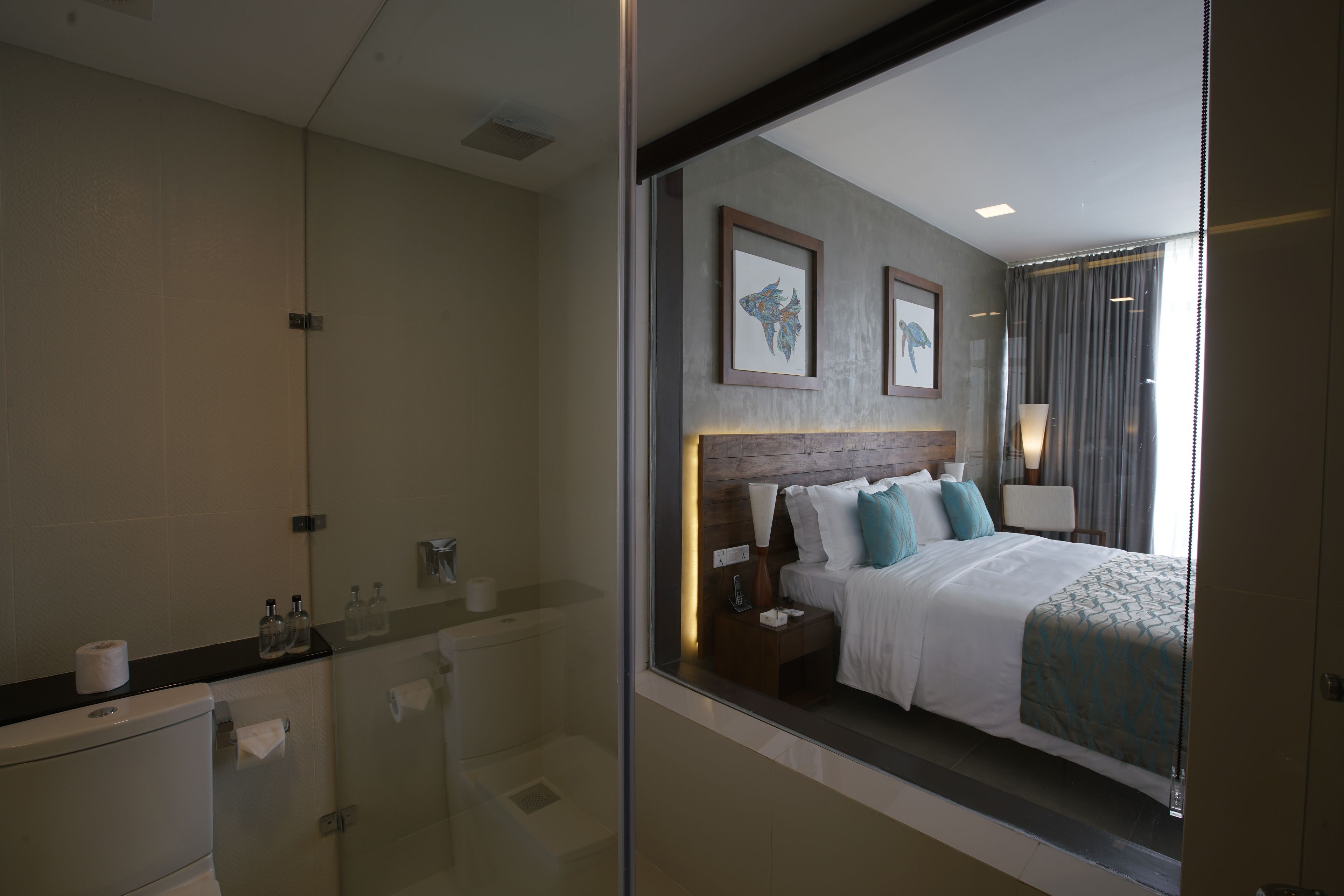 free toiletries, hair dryer, bathrobes, slippers