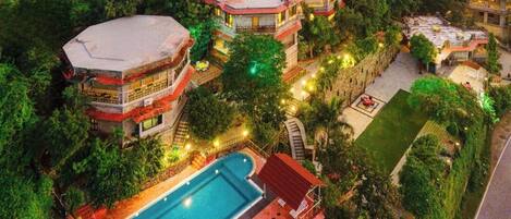 Façade de l’hébergement