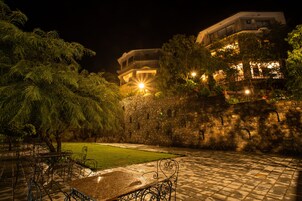 Front of property – evening/night