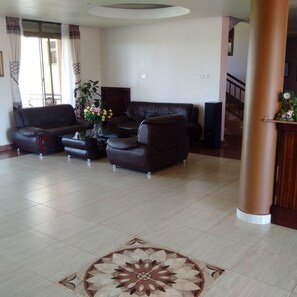 Zona de estar del vestíbulo