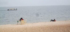 Útsýni frá gististað