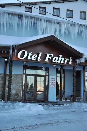 Façade de l’hébergement