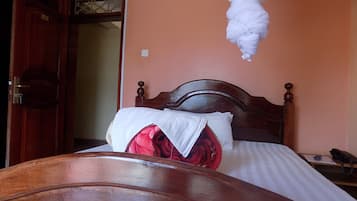 Desk, soundproofing, bed sheets