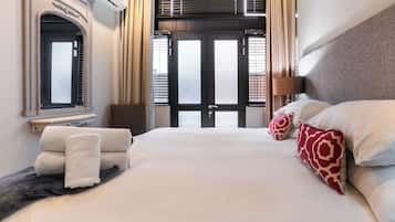 Apartamento de lujo, 2 habitaciones | 2 dormitorios, ropa de cama de alta calidad, caja fuerte