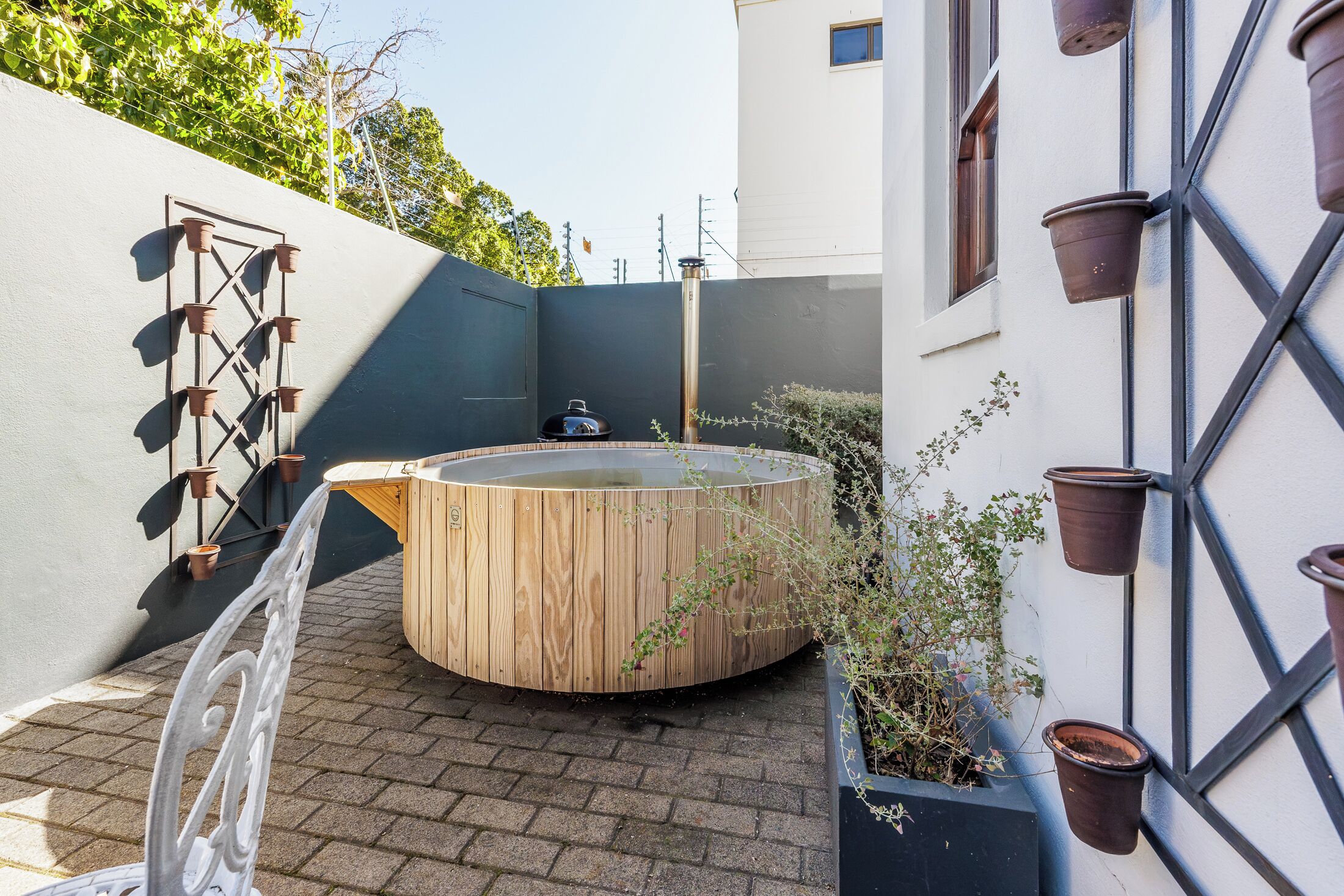 Apartamento superluxo, 2 quartos | Terraço/pátio