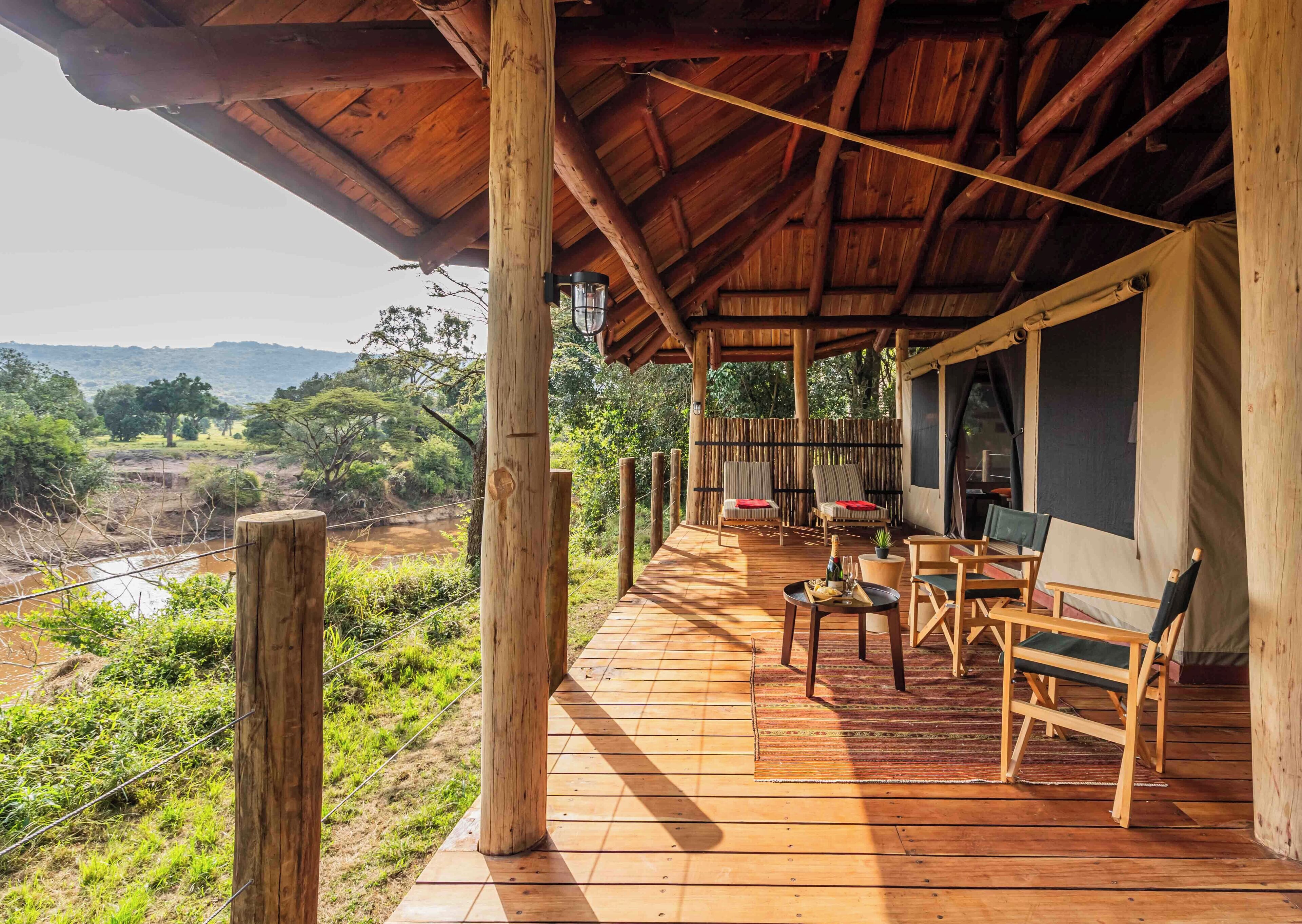 Luxury Tent | Balcony view