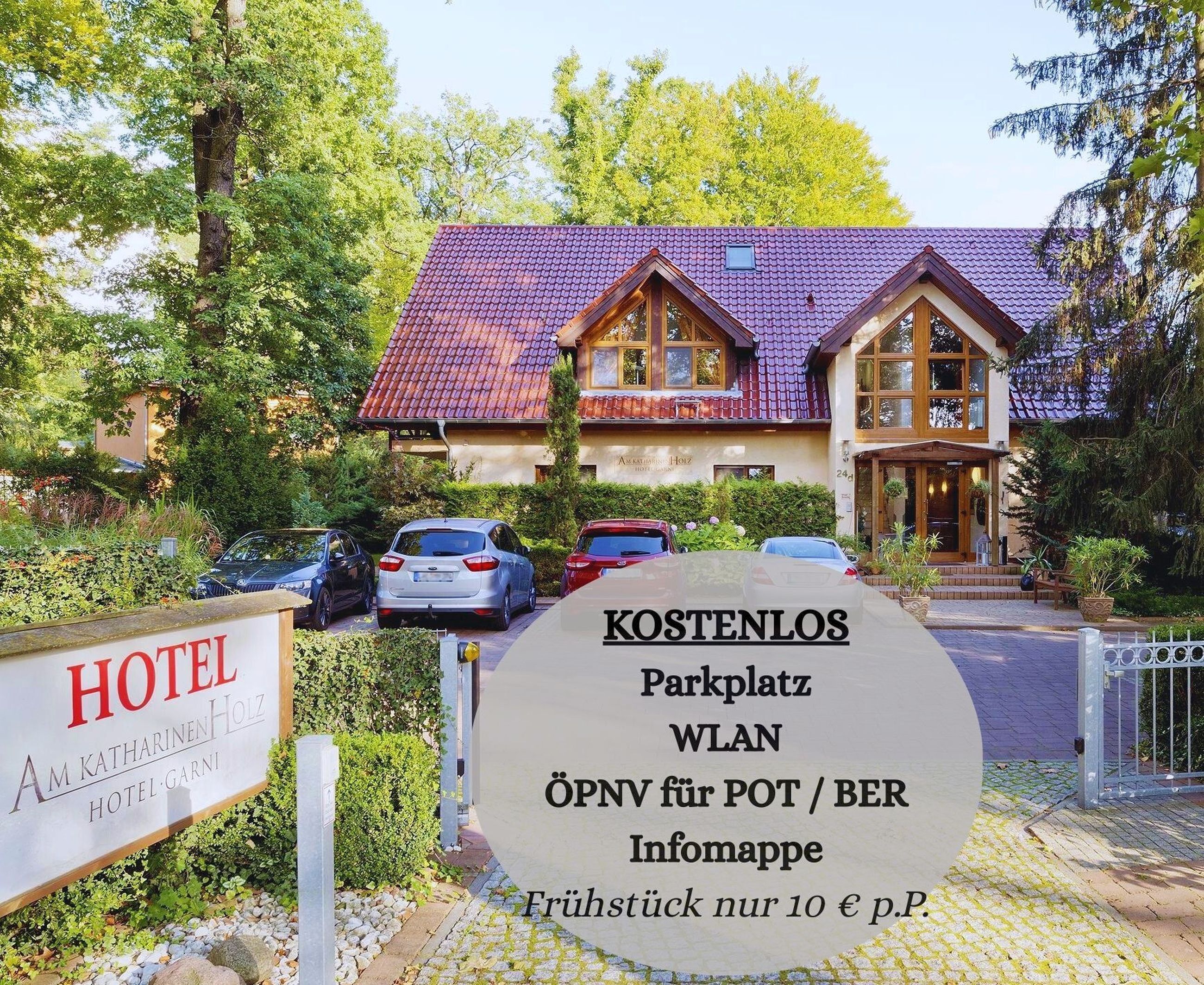 Fassade der Unterkunft