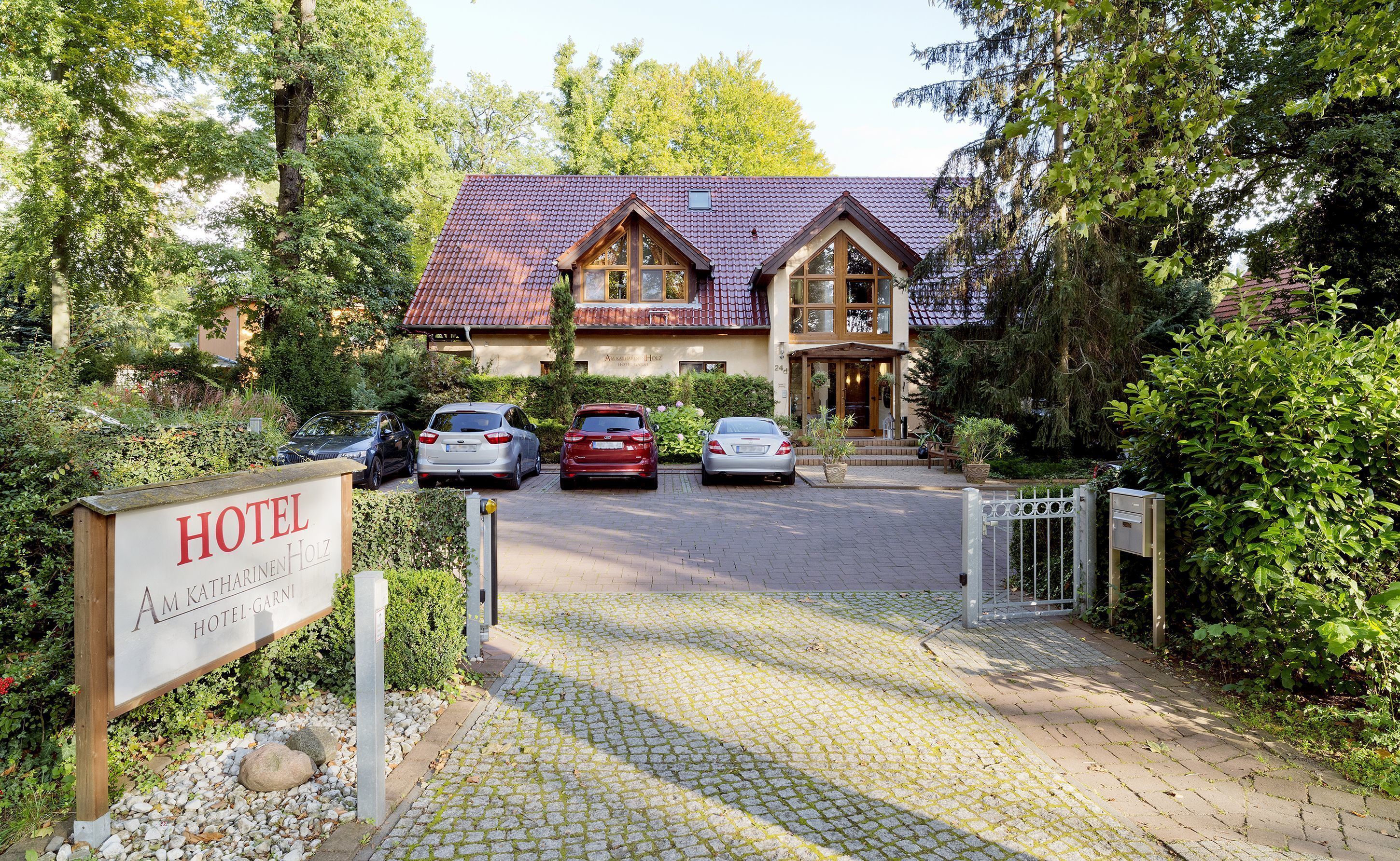 Fassade der Unterkunft