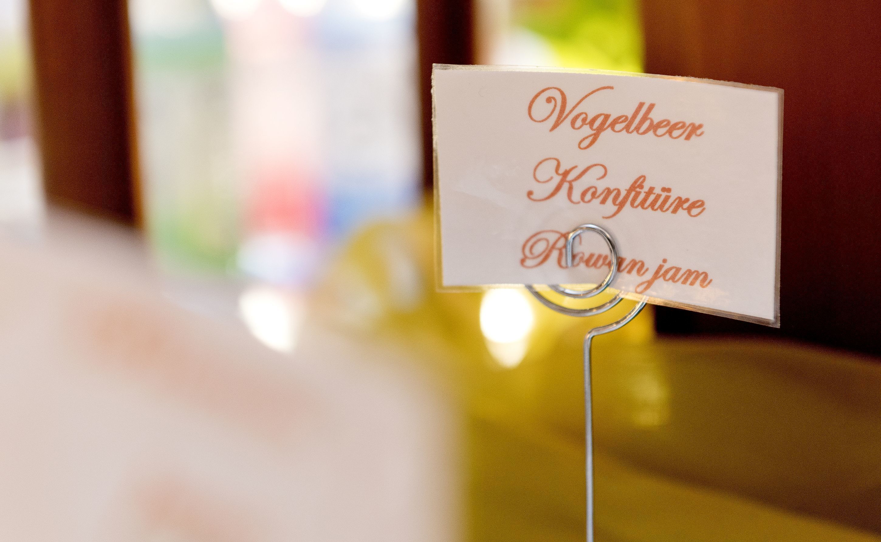 daily buffet breakfast (eur 8 per person)