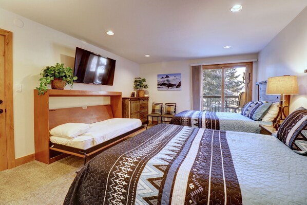 Studio | Iron/ironing board - CM337H Copper Mtn Inn 1Br 1Ba Hotel Room (Copper Mountain)