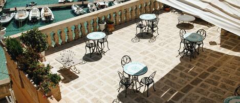 Front of property – evening/night