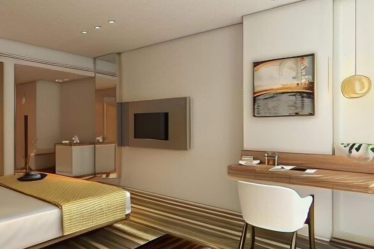 1 slaapkamer, lakens van Egyptisch katoen, luxe beddengoed